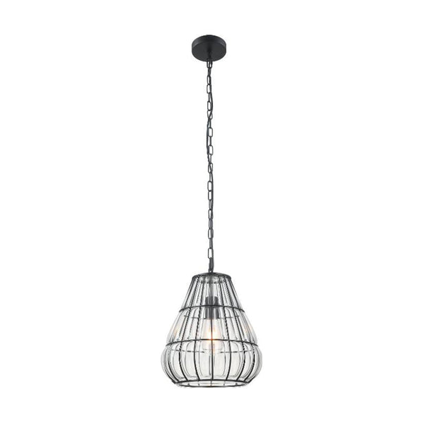 De charmante witte Venezia hanglamp voegt een landelijke sfeer toe aan je interieur. Perfect voor boven de eettafel.