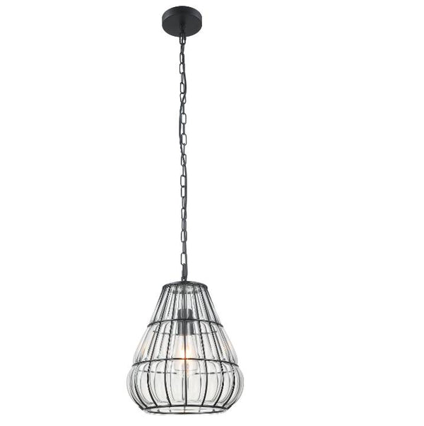 De charmante witte Venezia hanglamp voegt een landelijke sfeer toe aan je interieur. Perfect voor boven de eettafel.