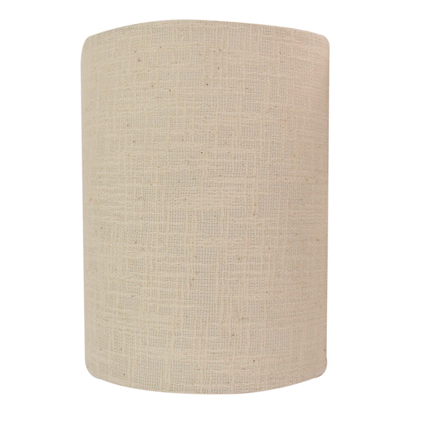De crème Caspera wandlamp heeft een verfijnde linnen afwerking. Ideaal voor een rustige, Japandi-sfeer in je interieur.