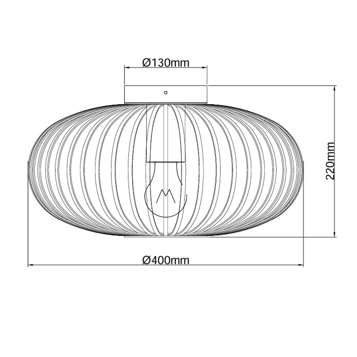 De zandkleurige Curvato plafondlamp voegt een serene touch toe aan je interieur. Perfect voor een Japandi-stijl ambiance.