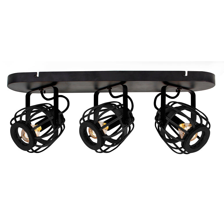 De zwarte Nature Trapeze plafondlamp brengt een landelijke charme in uw interieur. Perfect voor sfeervolle verlichting.