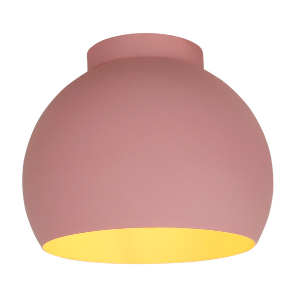 De moderne plafondlamp Occhio in vrolijk roze voegt een speelse touch toe aan je interieur. Perfect voor elke kamer!