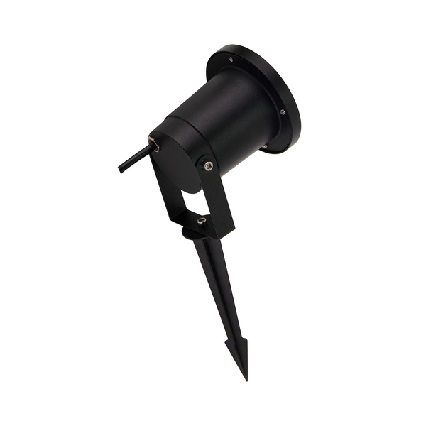 De zwarte Ray outdoorspot heeft een tijdloze uitstraling. Perfect voor sfeervolle verlichting in je tuin of op het terras.
