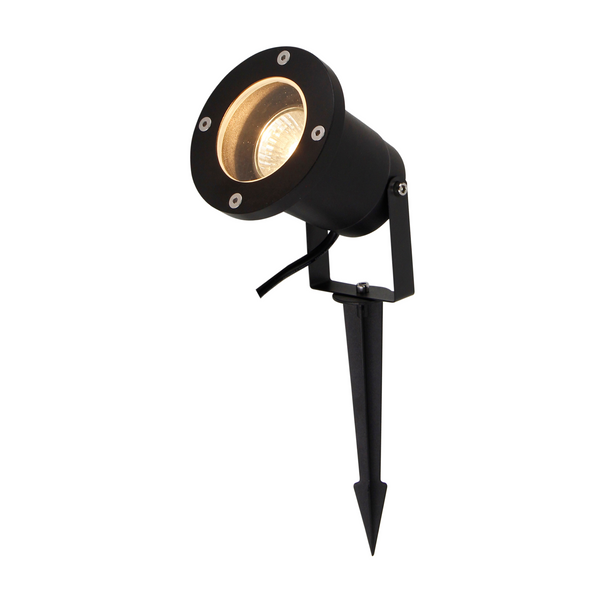De zwarte Ray outdoorspot voegt een tijdloze charme toe aan je tuin. Ideaal voor sfeervolle buitenverlichting.
