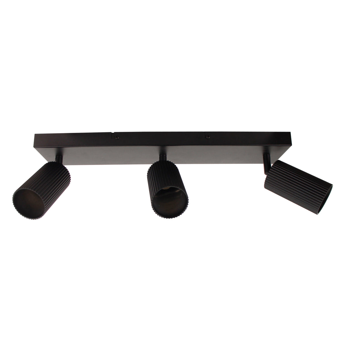 De zwarte Rigo plafondlamp voegt een stoere touch toe aan je interieur. Perfect voor een eigentijdse uitstraling.