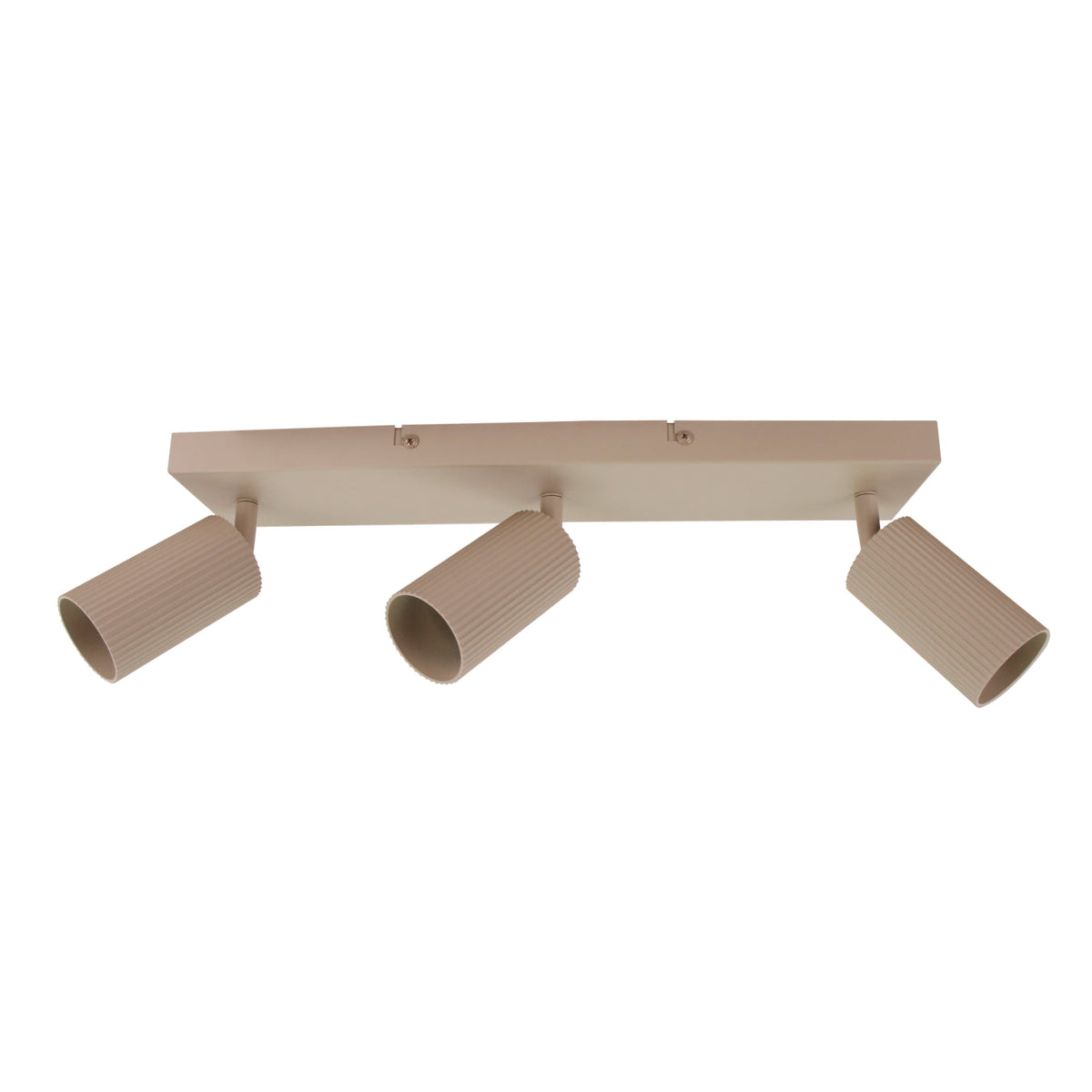 De zandkleurige Rigo plafondlamp voegt warmte toe aan elke kamer. Perfect voor een sfeervolle ambiance in huis.