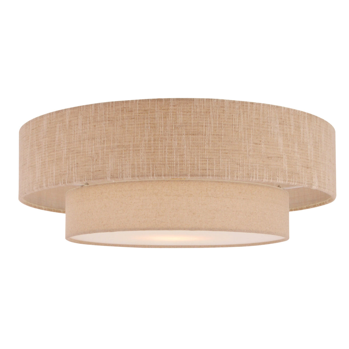 Beige Trilo plafondlamp in een Japandi stijl voor een warme, minimalistische sfeer. Perfect voor een ontspannen interieur.