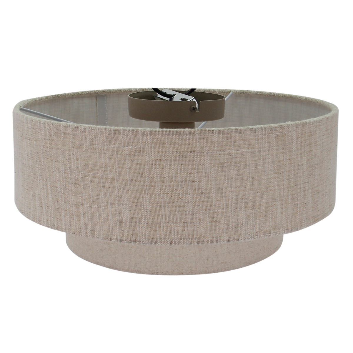 De Trilo plafondlamp in beige brengt een warme, natuurlijke sfeer in jouw Japandi-interieur. Perfect voor elke ruimte.