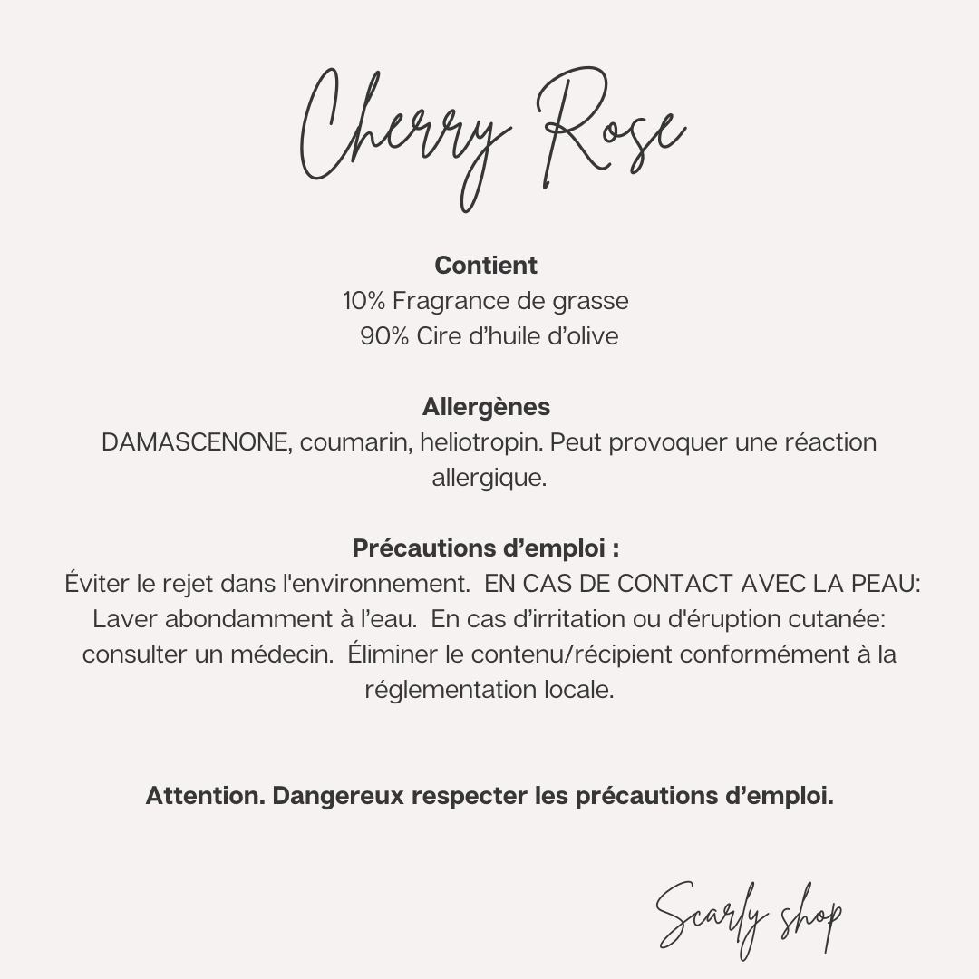 Cherry rose - Scarly Shop