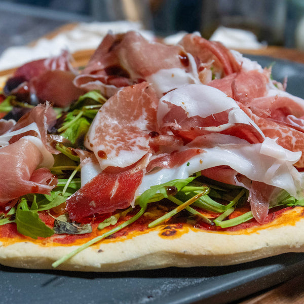 Chiffonnade of Black Pork Ham from Bigorre