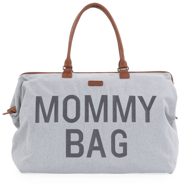 Childhome® Torba Mommy Bag Canvas, Grey - PUFFI