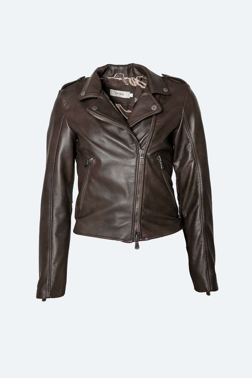 Chiodo Donna Bis giacca 100% vera pelle Made in Italy - Barone Firenze