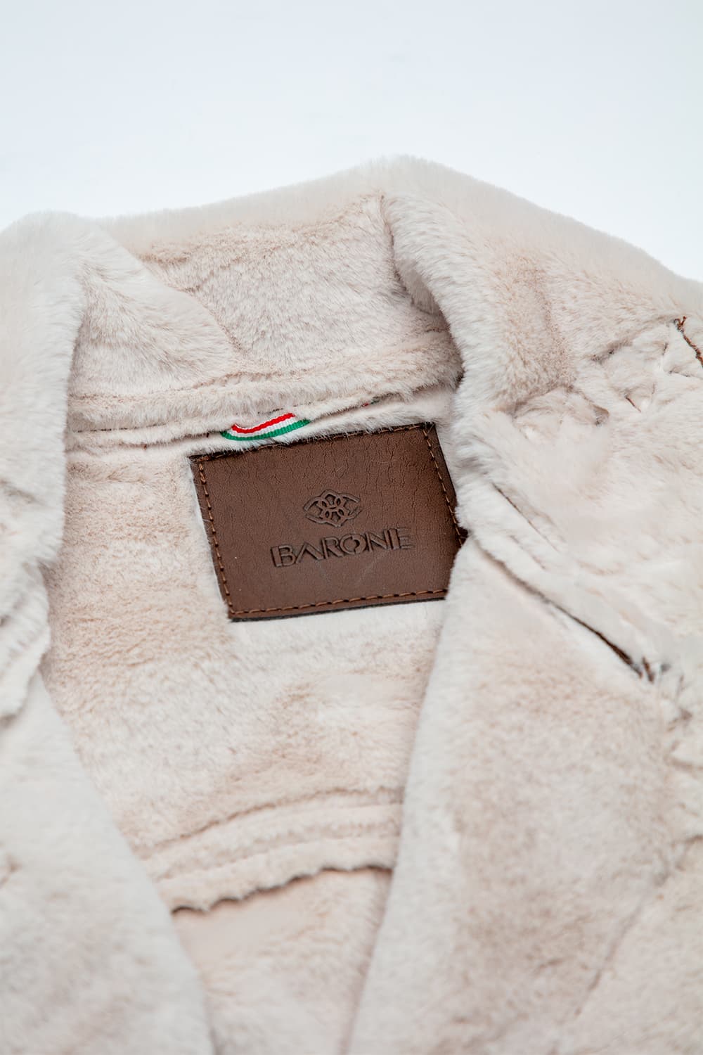 Chiodo Gold Shearling Style uomo Made in Italy - Barone Firenze