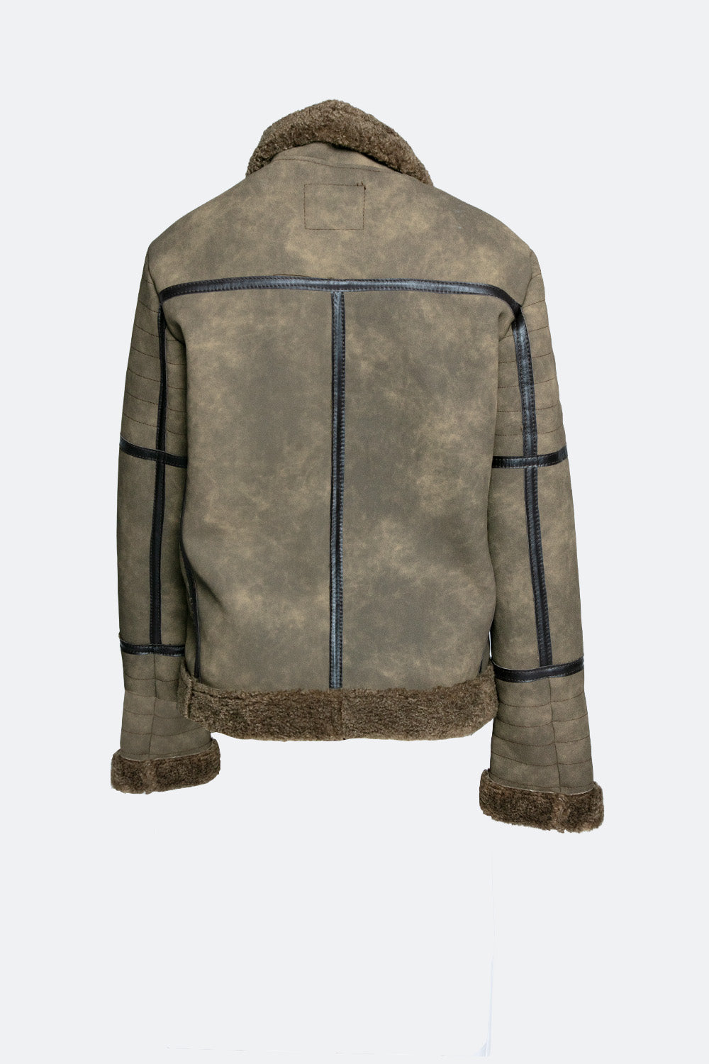 Green Shearling Style Jacket for Women