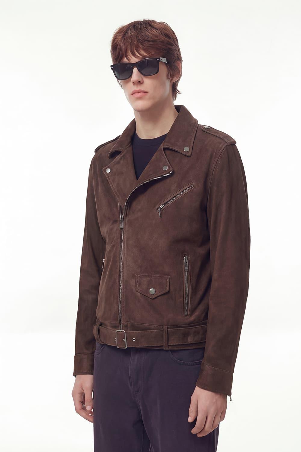 Chiodo Uomo Oleato giacca 100% vera pelle Made in Italy - Barone Firenze