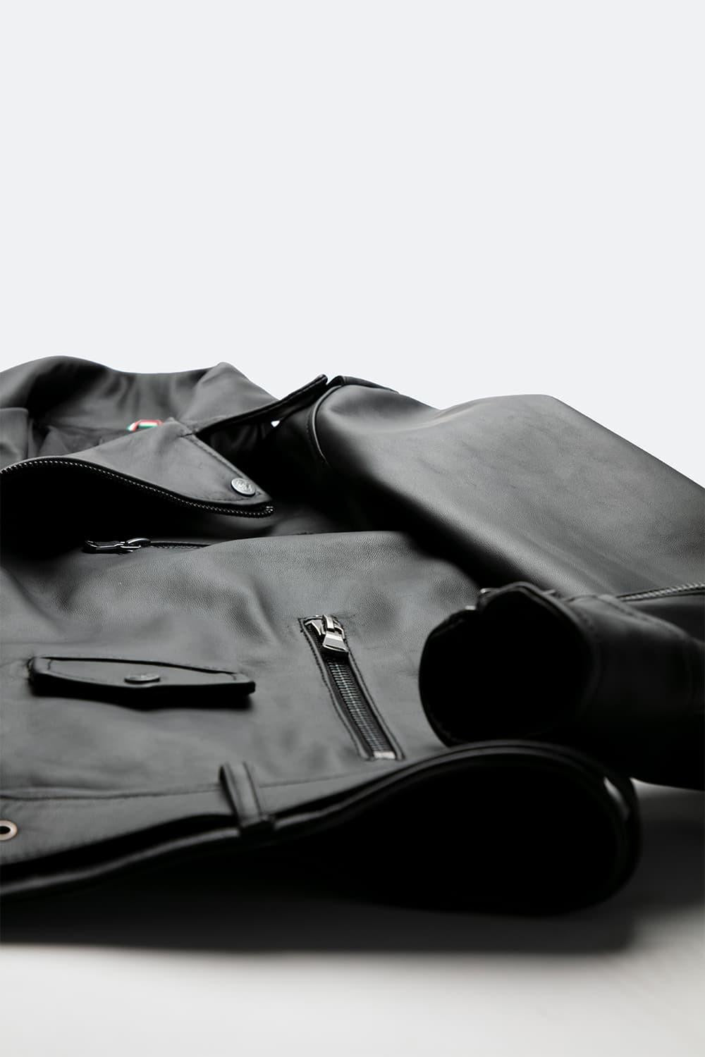 Chiodo Uomo giacca 100% vera pelle Made in Italy - Barone Firenze