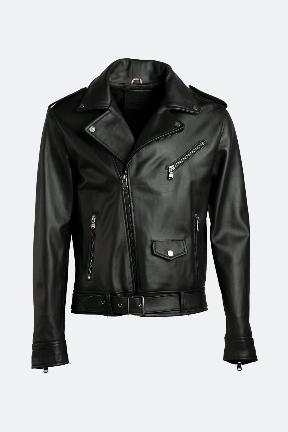 Chiodo Uomo giacca 100% vera pelle Made in Italy - Barone Firenze