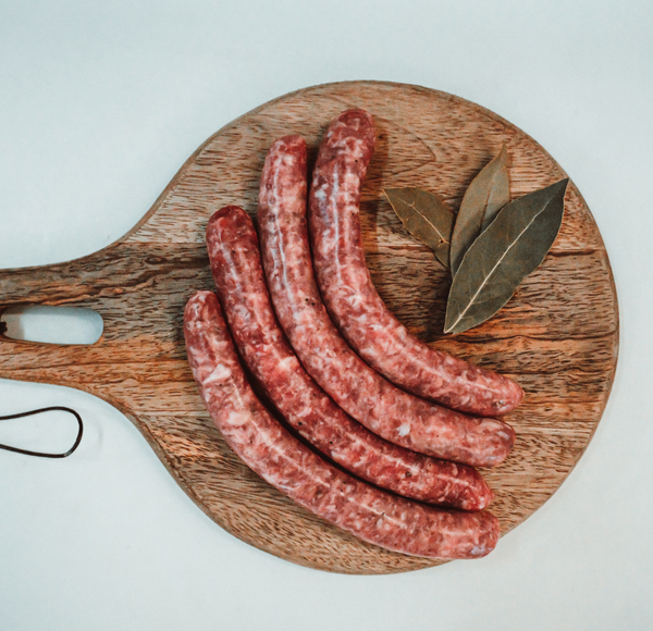 chipolatas de porc fermier