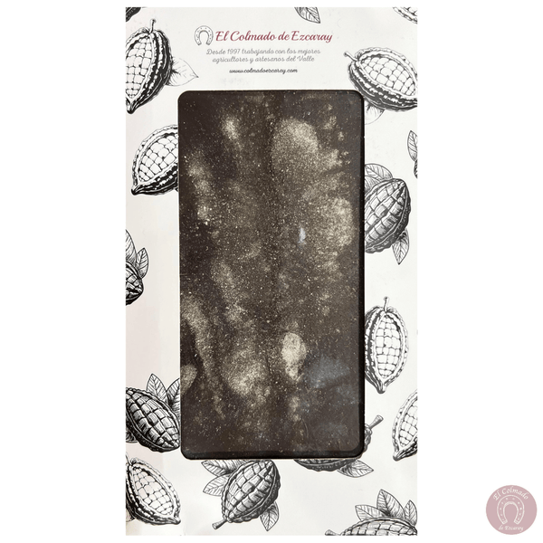 Chocolate artesano 75% cacao con queso azul colmado ezcaray