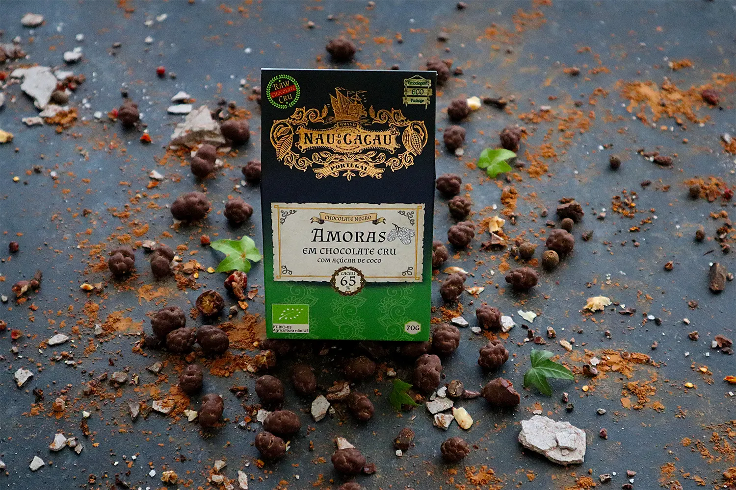 Raw Chocolate Blackberries