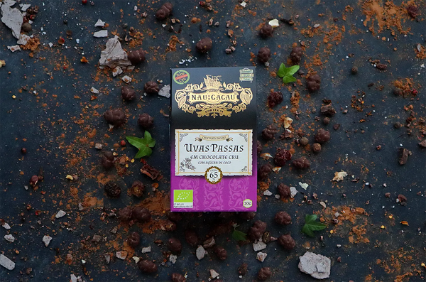 Raw Chocolate Covered Raisins