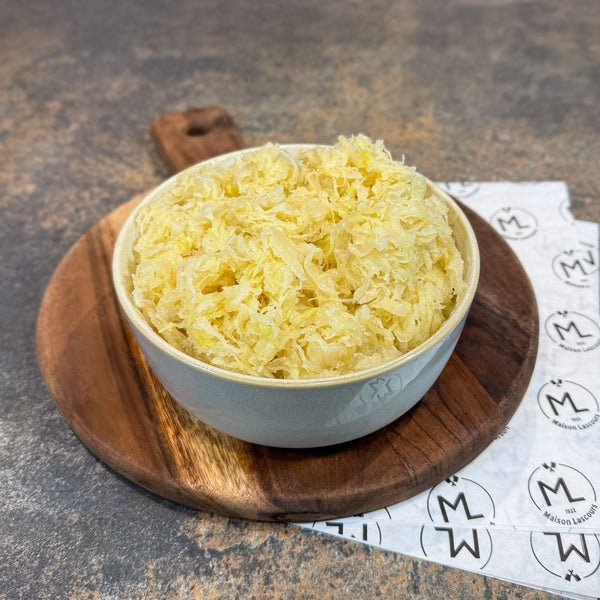 Cooked Cabbage for Sauerkraut