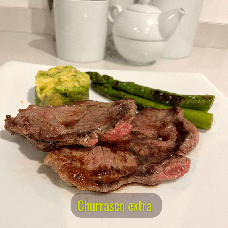 1 kg Extra Beef Churrasco Añoja, 6 pieces in 3 packages
