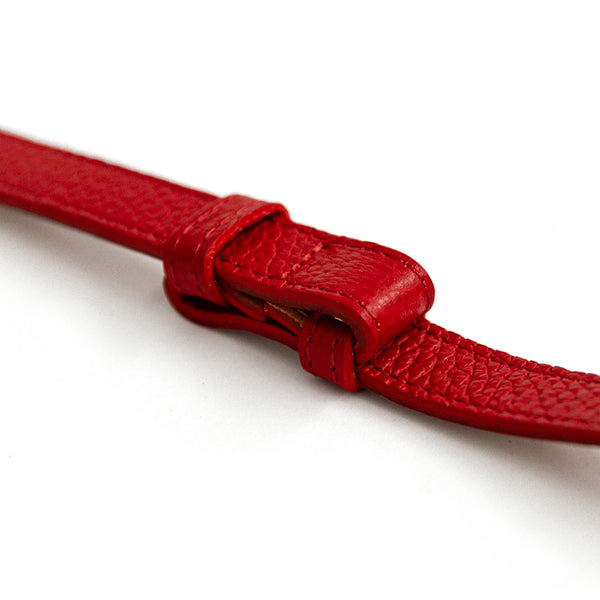 Red Leather Belt