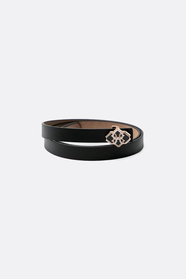 Cintura Mini Logo 100% vera pelle Made in Italy - Barone Firenze