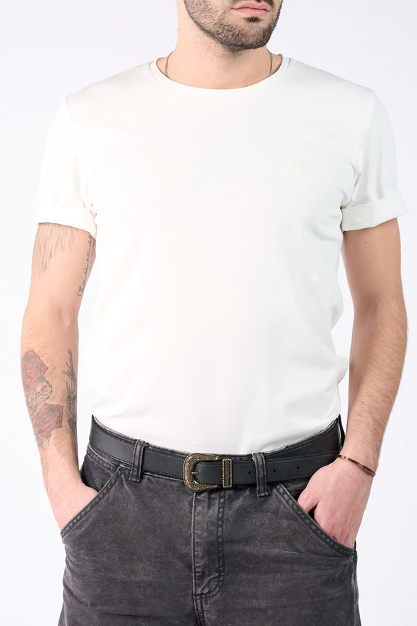 Cintura Dallas 100% vera pelle Made in Italy - Barone Firenze