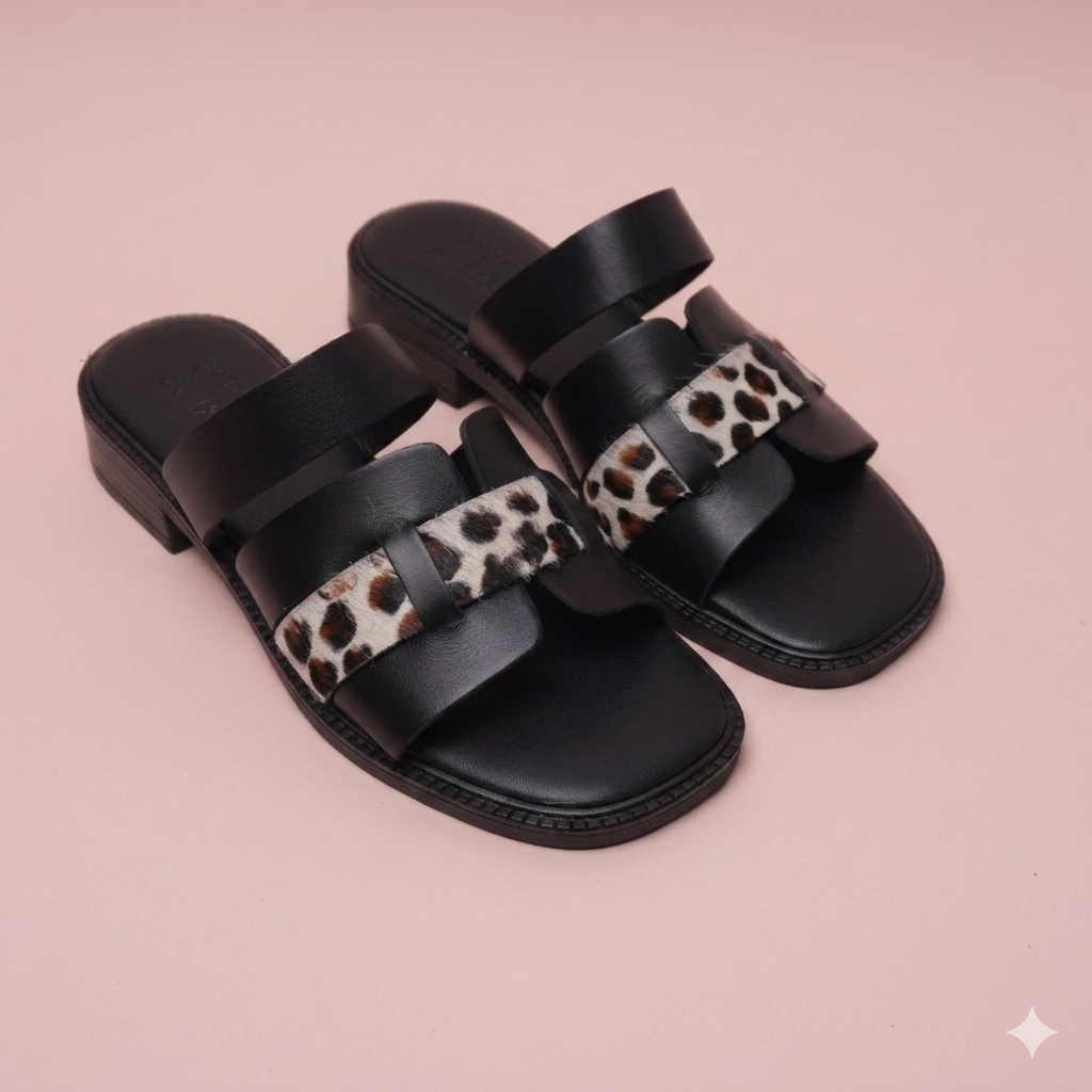 Claudia Black and Pony Sandal