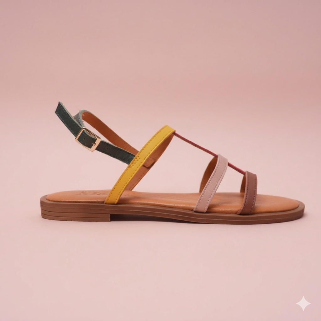 Multicolor Clelia Sandal