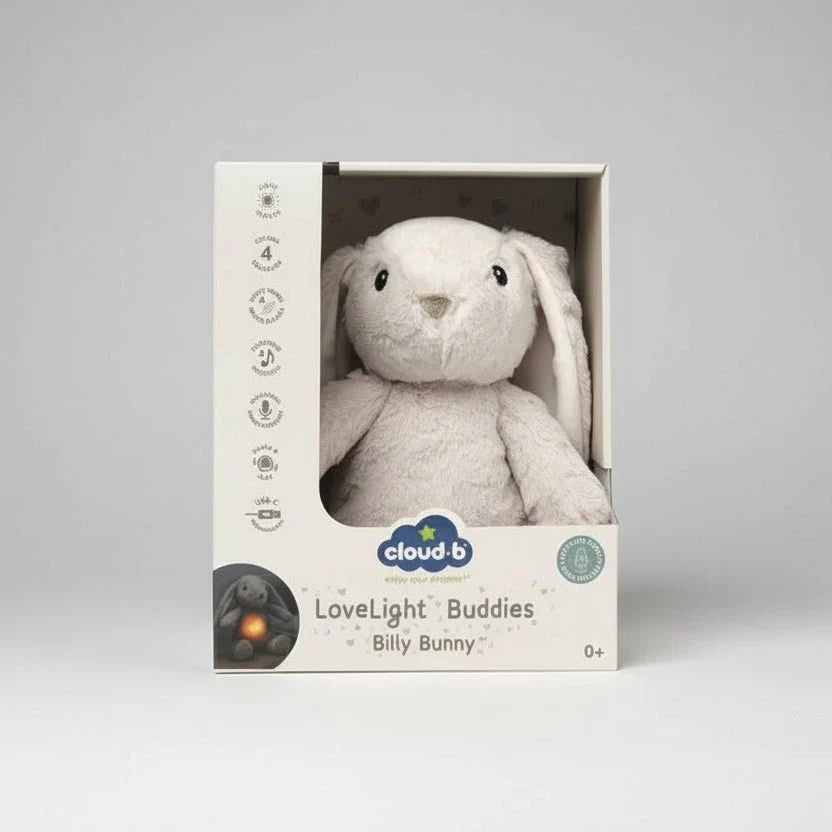 Cloud B LoveLight Buddies Zajček Billy - PUFFI