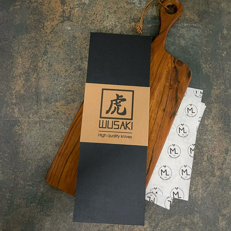 Ensemble de couteaux Wusaki Damas Olive VG10