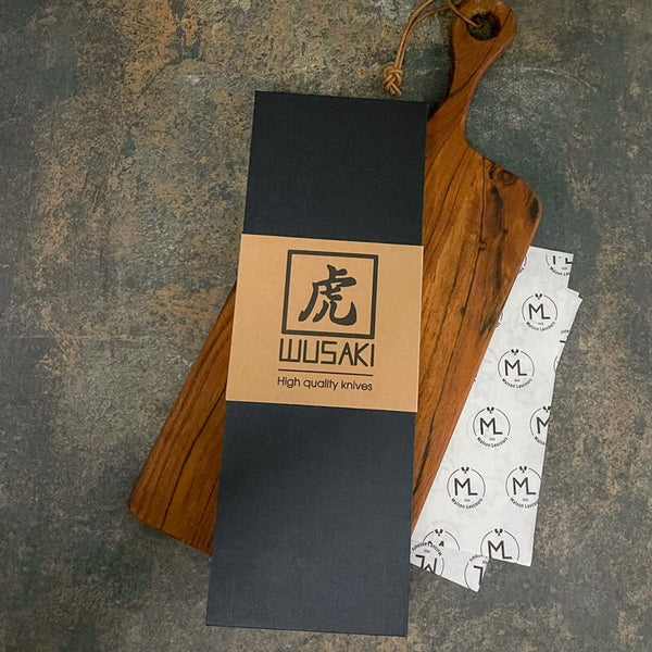 Ensemble de couteaux Wusaki Damas Olive VG10