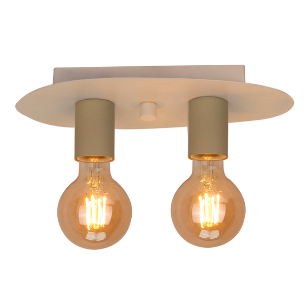 Strakke zwarte plafondlamp uit de Colorato-serie. Perfect voor een modern interieur en sfeervolle verlichting.