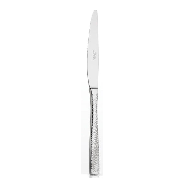 4 Coltelli Tavola - Martellata Acciaio MT15000