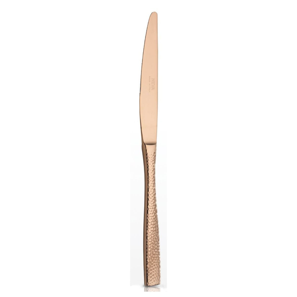 4 Table Knives - Hammered Copper MT15200