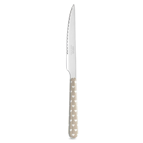 Coltello Bistecca - Cuoricini Tortora BD14060PTL