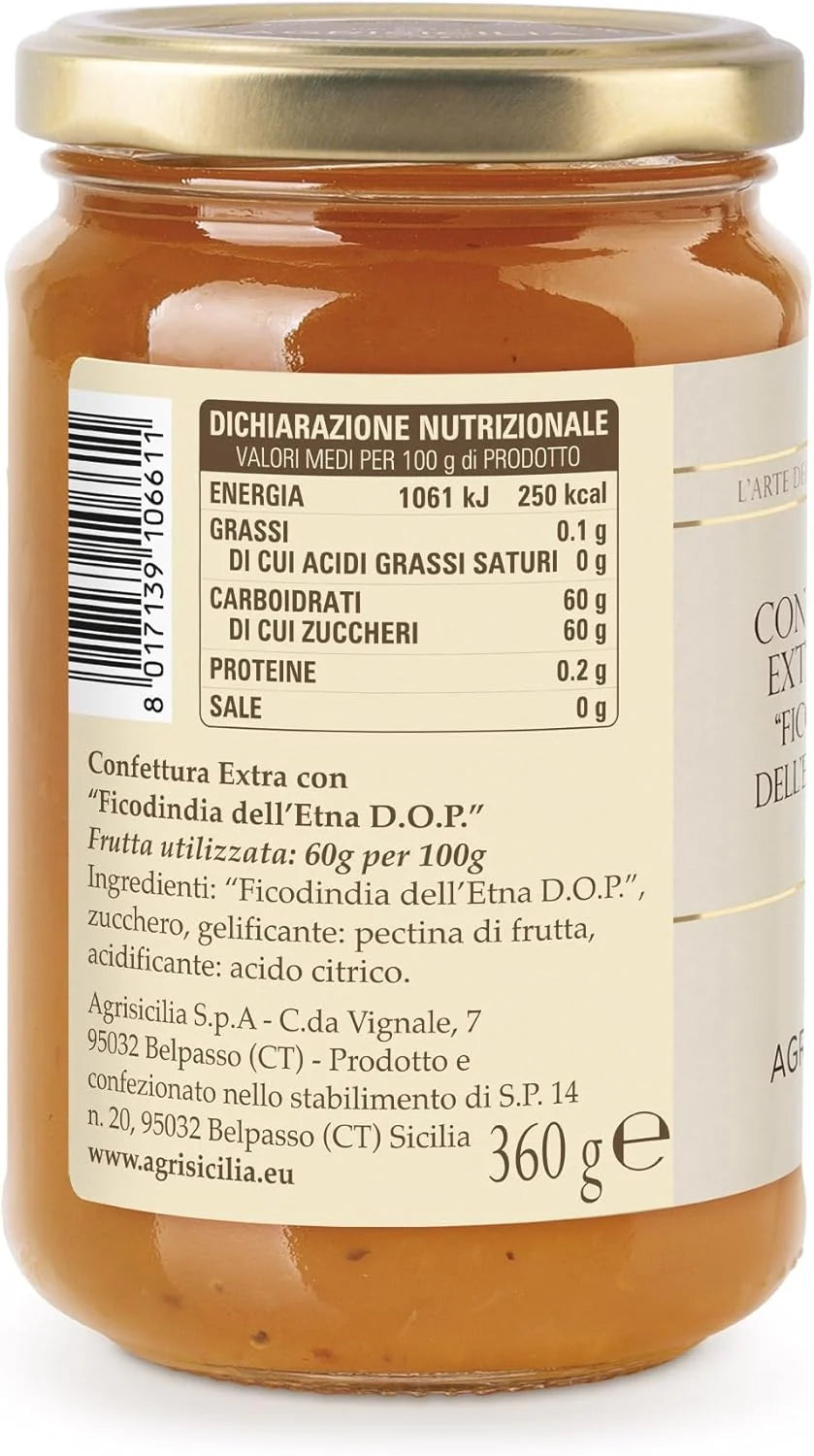Ekstra marmelada s "Ficodindia dell'Etna D.O.P."
