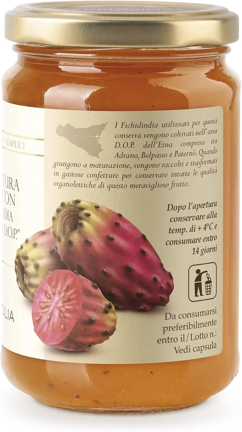 Ekstra marmelada s "Ficodindia dell'Etna D.O.P."