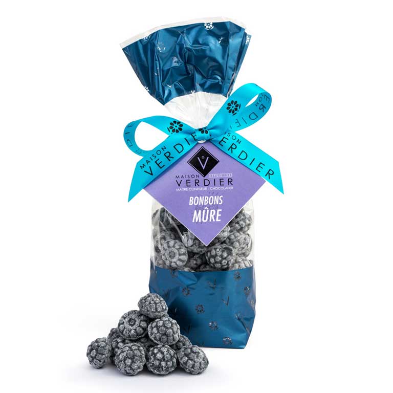 Les bonbons à la mûre de la Maison VERDIER