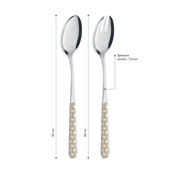 Salad Set - Dove Heart BD14060PTL