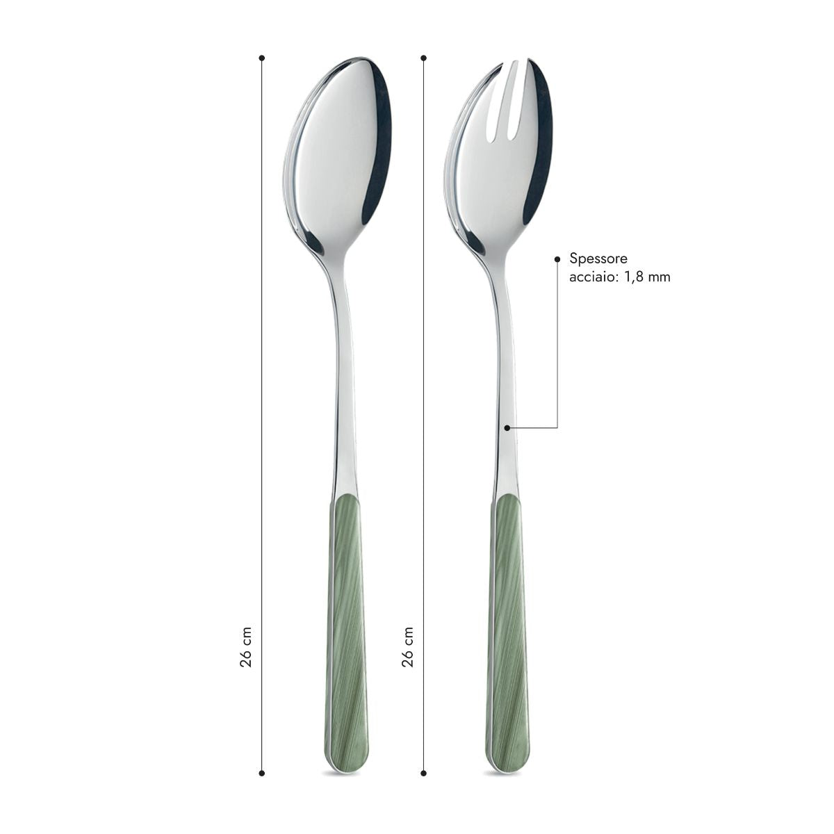 Salad Set - Green Fir Sage BD15500SG