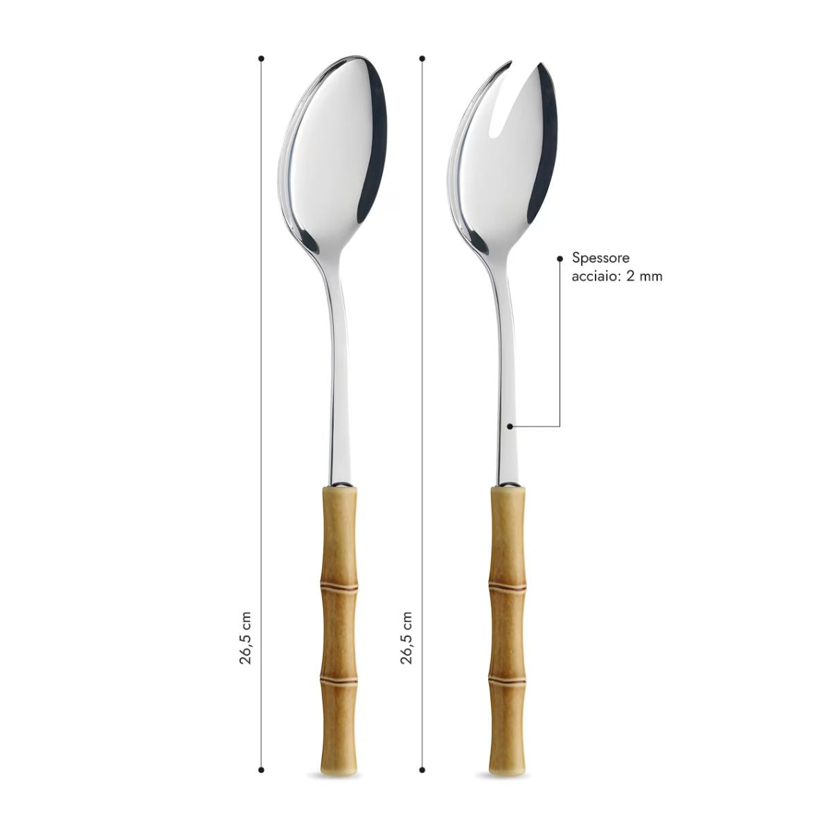 Salad Set - Bamboo Beige LD14401C