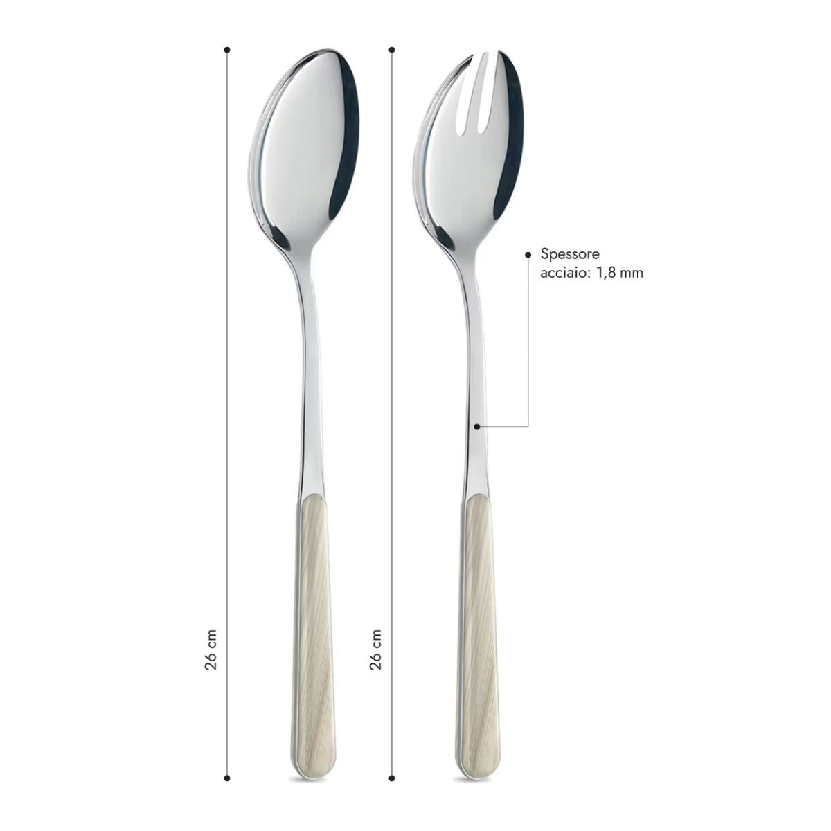 Salad Set - Ivory Fir BD15500AV