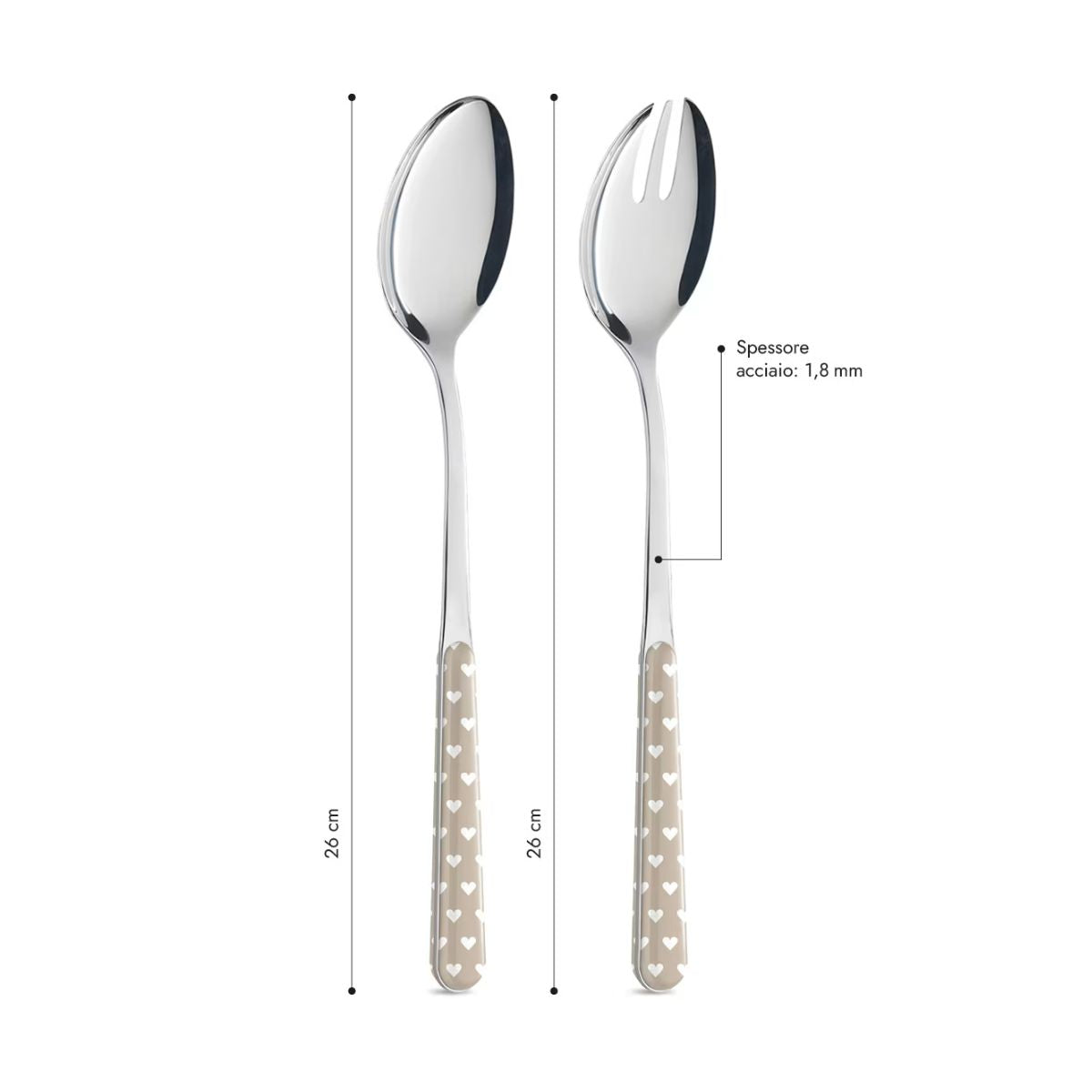 Salad Set - Dove Hearts BD14060PTL - Neva