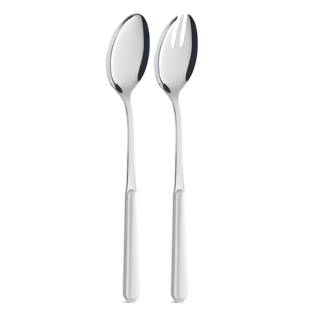Coppia Insalata - Tinta Unita Bianco LD14110W - Neva