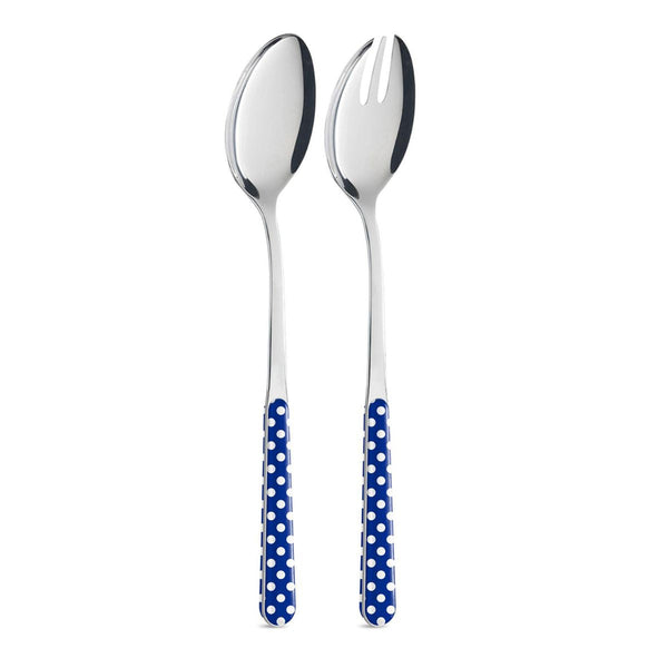 Salad Set - Blue Dots BD14053B