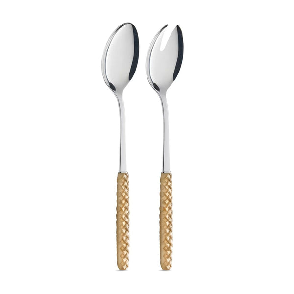 Coppia Insalata - Intreccio Beige LD14201C - Neva